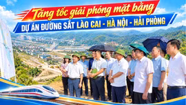 Tăng tốc giải phóng mặt bằng Dự án đường sắt Lào Cai - Hà Nội - Hải Phòng