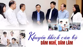 Khuyến khích cán bộ dám nghĩ, dám làm