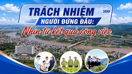 Trách nhiệm người đứng đầu: Nhìn từ kết quả công việc