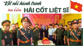 Kết nối hành trình tìm kiếm hài cốt liệt sĩ