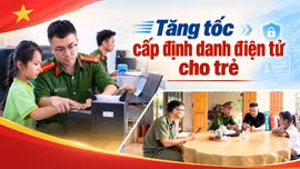 Tăng tốc cấp định danh điện tử cho trẻ