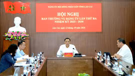 Đảng ủy HĐND tỉnh triển khai nhiệm vụ trọng tâm quý IV/2026