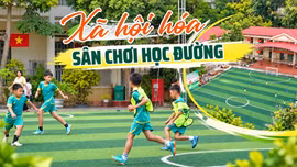 Xã hội hóa sân chơi học đường
