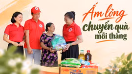 Ấm lòng chuyến quà mỗi tháng