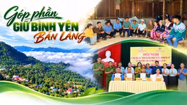 Góp phần giữ bình yên bản làng