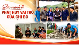 Sức mạnh từ phát huy vai trò của chi bộ