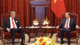 Tổng Bí thư, Chủ tịch nước Tô Lâm tiếp Tổng Bí thư Đảng Phong trào Cánh tả Thống nhất Dominicana