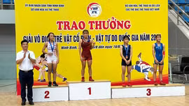 Lào Cai giành Huy chương Vàng tại Giải vô địch trẻ vật cổ điển, vật tự do quốc gia năm 2026