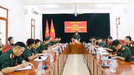 Bộ Chỉ huy Quân sự tỉnh Lào Cai kiểm tra Trung đoàn Bộ binh 8