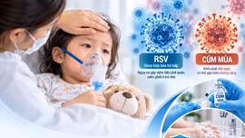 Trẻ mắc RSV, cúm mùa gia tăng khi giao mùa: Cảnh giác dấu hiệu suy hô hấp