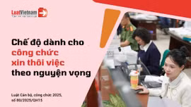 Công chức xin thôi việc theo nguyện vọng hưởng chế độ gì?