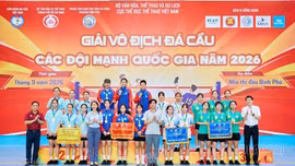 Đá cầu Lào Cai giành 2 huy chương tại Giải vô địch các đội mạnh quốc gia 2026