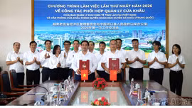 Lào Cai và Hà Khẩu hội đàm, thống nhất nhiều nội dung hợp tác quản lý cửa khẩu
