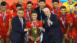 Chủ tịch FIFA kinh ngạc, khen tuyển Việt Nam vô địch 'hoàn toàn xứng đáng'