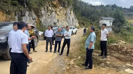 Tổ đại biểu số 12 HĐND tỉnh Lào Cai giám sát các công trình giao thông Bắc Hà - Si Ma Cai