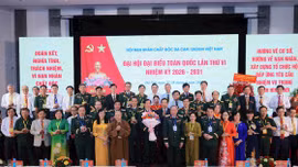 Đại hội đại biểu toàn quốc Hội Nạn nhân chất độc da cam/dioxin Việt Nam lần thứ VI:Hướng mạnh về cơ sở, chung tay chăm lo cho nạn nhân