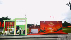 Lào Cai lan tỏa tinh thần '10 tỷ bước xanh' tại Quảng trường 19/8