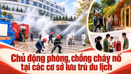 Chủ động phòng, chống cháy nổ tại các cơ sở lưu trú du lịch