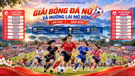 Mường Lai sẵn sàng cho Giải bóng đá nữ mở rộng lần thứ I năm 2026