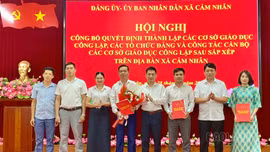 Lào Cai: Nhiều địa phương đồng loạt sắp xếp, tinh gọn mạng lưới trường học