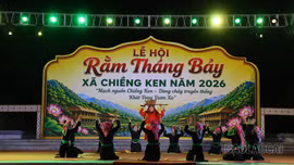 Chiềng Ken hút hơn 8.500 lượt du khách với Lễ hội Rằm tháng Bảy năm 2026