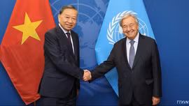 Tổng Bí thư, Chủ tịch nước Tô Lâm gặp Tổng Thư ký Liên hợp quốc António Guterres