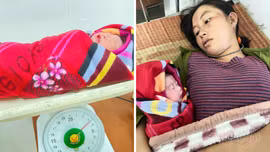 Bé trai 3,3 kg ngừng thở, mất nhịp tim được hồi sức thành công sau hơn 30 phút tại Lào Cai