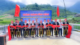 Tân Hợp khánh thành hai công trình giao thông trị giá gần 3 tỷ đồng