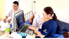 Gần 400 người dân xã Lục Yên được khám sàng lọc bệnh tim mạch miễn phí