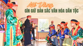 Mỏ Vàng gìn giữ bản sắc văn hóa dân tộc