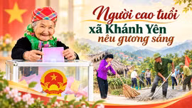 Người cao tuổi xã Khánh Yên nêu gương sáng