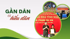 Gần dân để hiểu dân