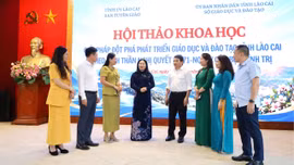 Hội thảo khoa học “Giải pháp đột phá phát triển giáo dục và đào tạo tỉnh Lào Cai theo tinh thần Nghị quyết 71-NQ/TW của Bộ Chính trị”
