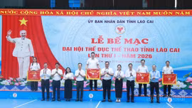 Đoàn Sở Giáo dục và Đào tạo giành giải Nhất toàn đoàn tại Đại hội Thể dục, thể thao tỉnh