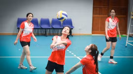 Đại hội Thể dục, thể thao tỉnh Lào Cai: Xác định hai đội bóng chuyền nữ vào chung kết
