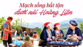 Mạch sống bất tận dưới núi Hoàng Liên