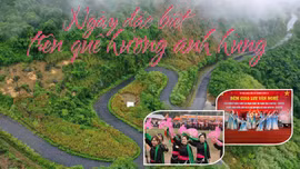 Ngày đặc biệt trên quê hương anh hùng