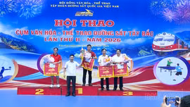 Chi nhánh Khai thác đường sắt Hà Lào giành giải Nhất toàn đoàn Hội thao Cụm Văn hóa - Thể thao đường sắt Tây Bắc lần thứ II, năm 2026