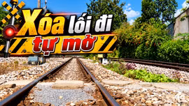 Nỗi lo mất an toàn giao thông tại những lối đi tự mở tại Bảo Thắng