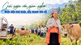 Giải ngân vốn giảm nghèo: Nhận diện khó khăn, đẩy nhanh tiến độ