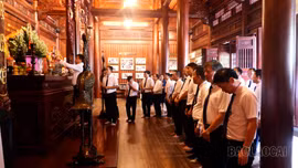 Công ty Điện lực Lào Cai dâng hương tưởng niệm Chủ tịch Hồ Chí Minh