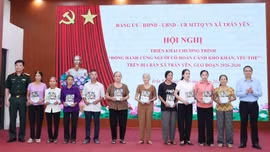 Xã Trấn Yên triển khai chương trình “Đồng hành cùng người có hoàn cảnh khó khăn, yếu thế”