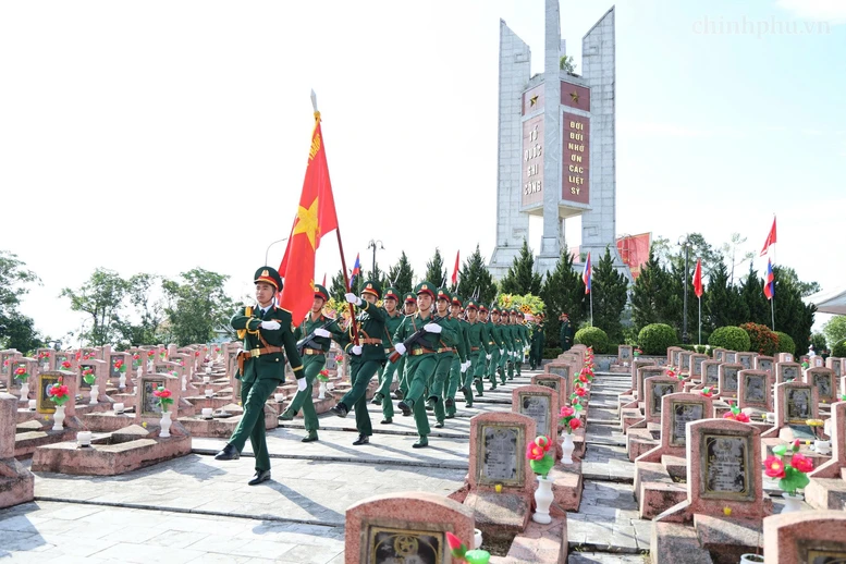 Chiến dịch 500 ngày đêm là mệnh lệnh từ trái tim, là cuộc hành quân trong thời bình để tìm kiếm những người đã làm nên hòa bình - Ảnh: chinhphu.vn/Thu Giang