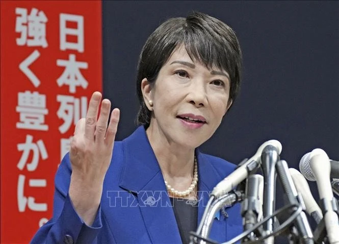 Thủ tướng Sanae Takaichi.