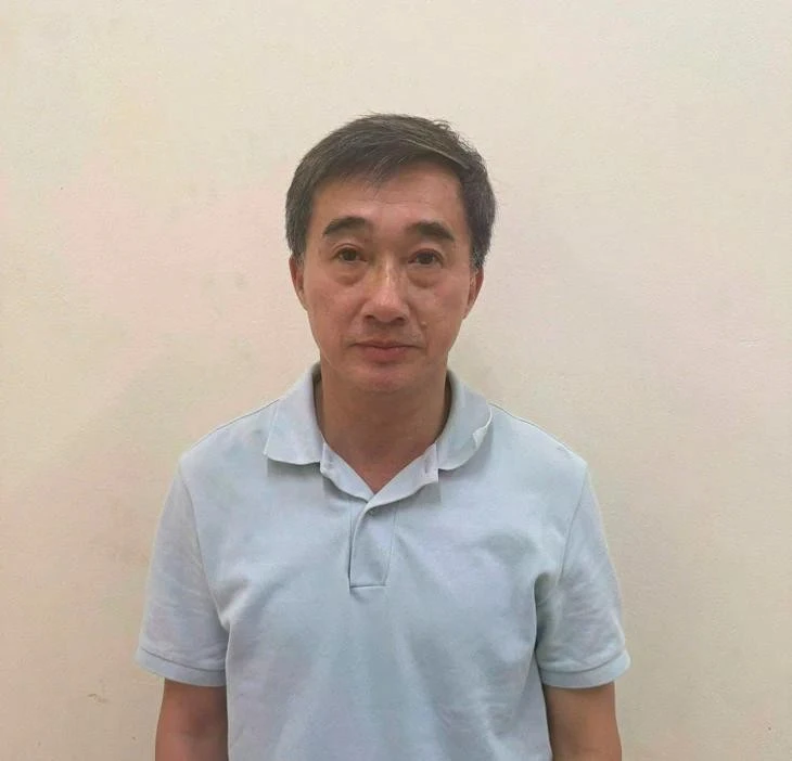 Bị can Trần Văn Thuấn tại cơ quan điều tra - Ảnh: Bộ công an