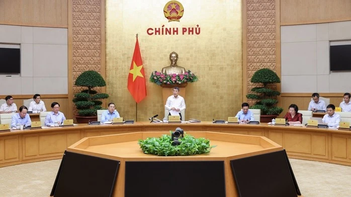 Thủ tướng phân công các Phó Thủ tướng theo dõi, chỉ đạo các địa phương thực hiện mục tiêu tăng trưởng kinh tế trên 10%. (Ảnh: Nhật Bắc)