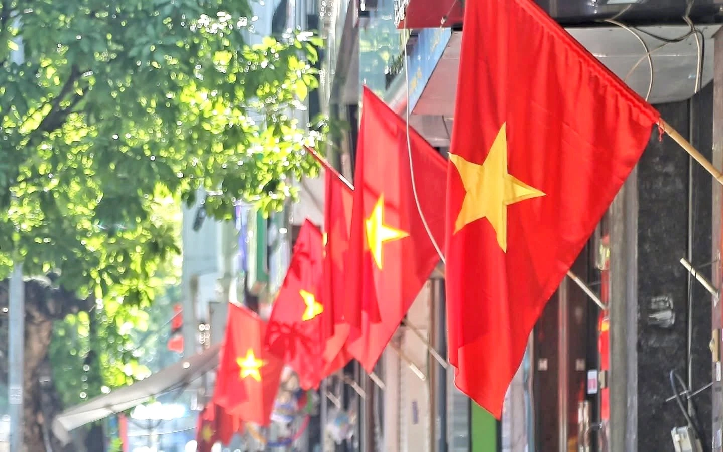 Thời gian treo cờ Tổ quốc, băng zôn, khẩu hiệu từ ngày 28/8/2026 đến hết ngày 04/9/2026.