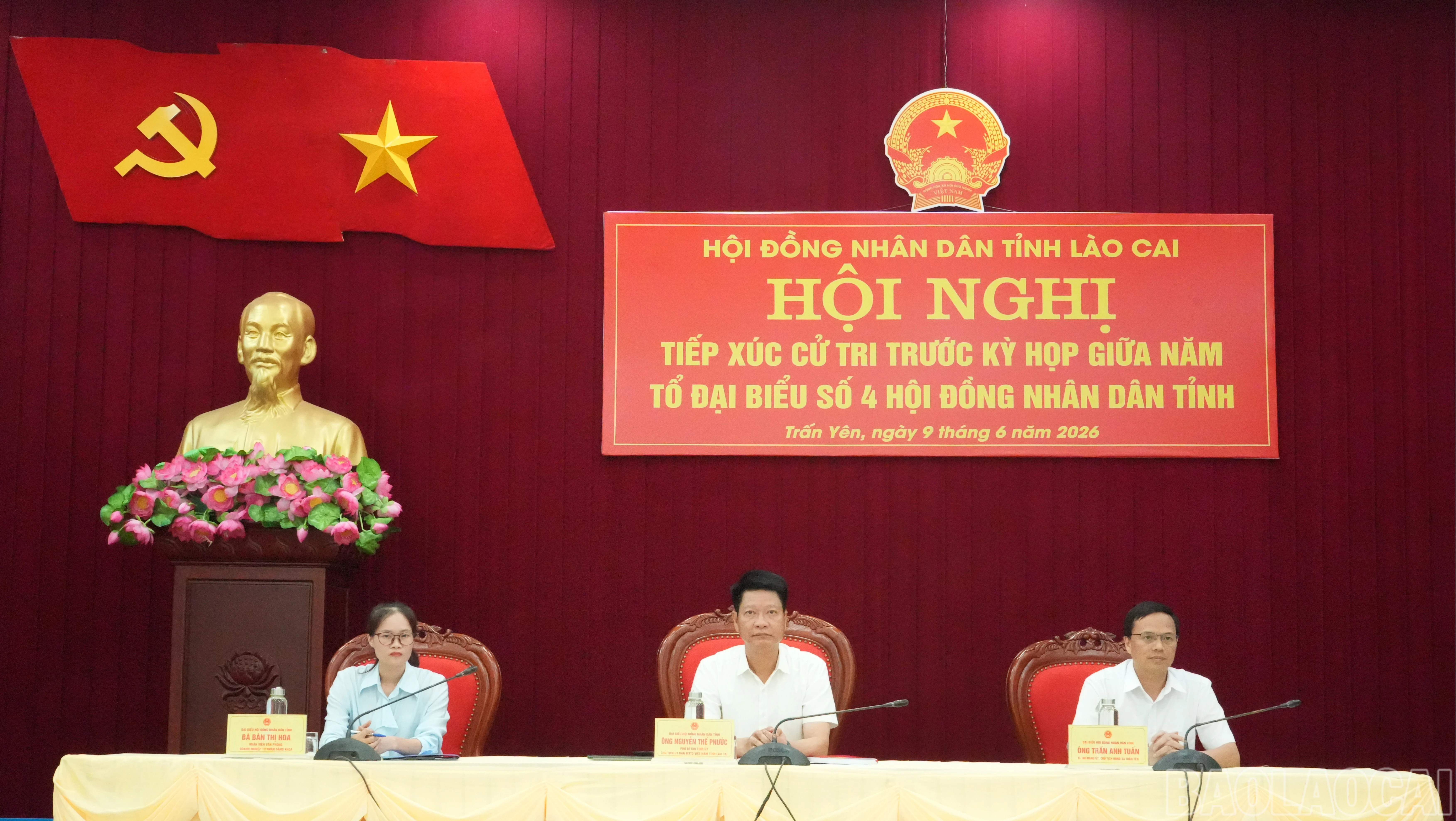 Tổ đại biểu số 4 HĐND tỉnh.