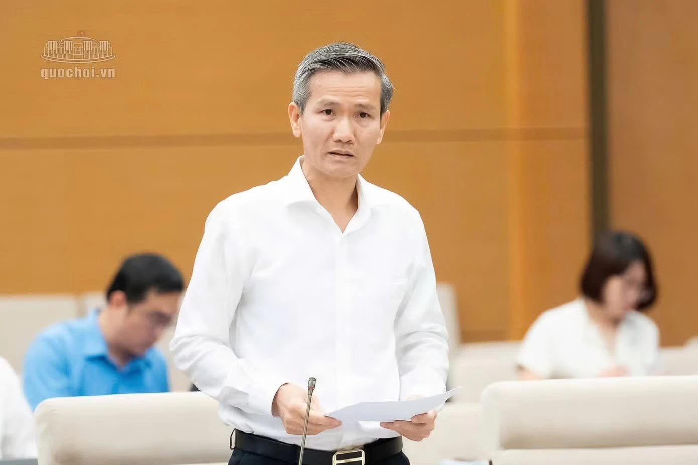 Thứ trưởng Bộ Nội vụ Cao Huy. Ảnh: QH