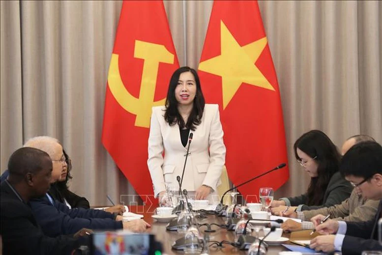 Thứ trưởng Bộ Ngoại giao Lê Thị Thu Hằng: Cộng đồng người Việt Nam tại Nga với khoảng 80.000 người, đã và đang là cầu nối quan trọng cho quan hệ hai nước.